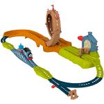 Thomas & Friends Price HMB93 - Thomas & Friends Looping-Betriebshof, batteriebetriebenes Lok- und Schienenset, Spielzeug für Kinder ab 3 Jahren