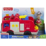Fisher-Price Little People Feuerwehr-Auto mit Figuren, Lernspielzeug