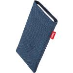 fitBAG Jive Blau Handytasche Tasche aus Textil-Sto