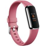 Limitierte Rote Wasserdichte fitbit Fitness Tracker | Fitness Armbänder aus Kunststoff mit Kunststoff-Uhrenglas für Herren 