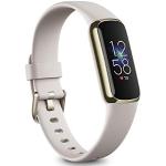 Fitbit Luxe Health & Fitness Tracker with 6-Month Fitbit Premium Membership Included, Stress Management Tools and up to 5 Days Battery, Soft Gold / White
