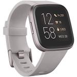 Reduzierte Graue fitbit Versa™ Smartwatches mit GPS für Herren zum Fitnesstraining 