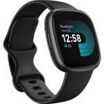 fitbit Versa 4 Fitness-Smartwatch inkl. 6 Monate Fitbit Premium Mitgliedschaft Smartwatch (FitbitOS5), grau