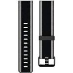 Fitbit Versa Lite Gewebe-Hybrid-Armbänder, Schwarz