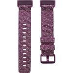 Fitbit Woven Band (Kunststoff), Uhrenarmband, Rot