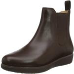 Reduzierte Schokoladenbraune FitFlop Chelsea-Boots wasserdicht für Damen Größe 42 