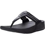 FitFlop WALKSTAR Webbing Toe-Post Sandals all black
