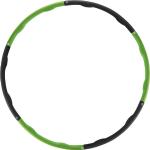 Fitness-Hoop, (Hula-Hoop Reifen Power Ring), Ø 100 cm, schwarz/grün