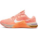 Orange Nike Metcon 5 Fitnessschuhe für Damen Größe 38,5 