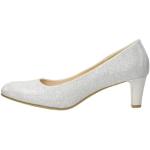 Silberne Fitters Footwear High Heels & Stiletto-Pumps aus Textil für Damen Größe 42 