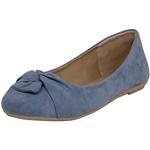 Blaue Fitters Footwear Damenballerinas in Breitweite Größe 43 