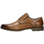 Braune Business Fitters Footwear Businessschuhe & Anzugschuhe mit Schnürsenkel aus PU für Herren Übergrößen 