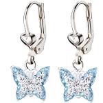 Reduzierte Nickelfreie Silberne Sterne Elegante Schmetterling Ohrringe mit Schmetterlingsmotiv aus Silber für Kinder 