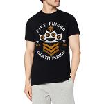 Schwarze Five Finger Death Punch T-Shirts für Herren Größe S 