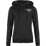 Five Finger Death Punch Kapuzenjacke - No Regrets - XS bis XL - für Damen - Größe L - schwarz - EMP exklusives Merchandise
