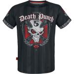 Bunte Five Finger Death Punch T-Shirts für Herren Größe XXL für Festivals 