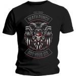 Five Finger Death Punch Unisex-Erwachsene Biker-Abzeichen-T-Shirt