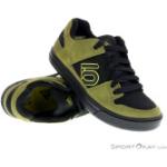 Gelbe Five Ten Freerider MTB Schuhe mit Schnürsenkel aus Leder Übergrößen 