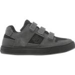 Schwarze Five Ten Freerider MTB Schuhe mit Klettverschluss aus Leder für Kinder Größe 28,5 