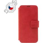 Rote iPhone 13 Hüllen Art: Flip Cases aus Rindsleder 