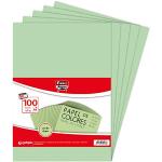 Hellgrünes Multifunktionspapier DIN A4, 80g, 100 Blatt aus Papier 