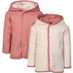 Altrosa Unifarbene Fixoni Kinderübergangsjacken aus Baumwolle für Mädchen Größe 92 für den für den Herbst 