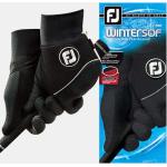 Schwarze FootJoy Winterhandschuhe für Herren Größe L für den für den Winter 