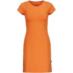 Orange Fjällräven High Coast Bio Nachhaltige Sommerkleider aus Jersey für Damen Größe XS für den für den Sommer 