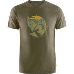 Olivgrüne Langärmelige Fjällräven Nachhaltige T-Shirts aus Baumwolle für Herren Größe XXL 