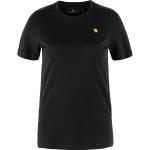 Schwarze Kurzärmelige Fjällräven Bergtagen Nachhaltige T-Shirts aus Jersey für Damen Größe XL für den für den Frühling 