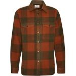 Braune Fjällräven Canada Nachhaltige Shirts mit Tasche für Herren Größe XL für den für den Herbst 