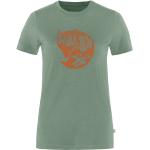 Grüne Fjällräven Nachhaltige T-Shirts für Damen Größe XS 
