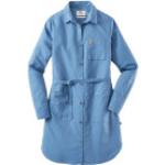 Blaue Fjällräven Övik Nachhaltige Shirtkleider für Damen Größe L 