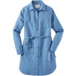Blaue Fjällräven Nachhaltige Shirtkleider für Damen Größe M 