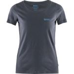 Reduzierte Blaue Fjällräven Nachhaltige T-Shirts für Damen Größe L 