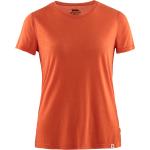 Reduzierte Rote Fjällräven High Coast Nachhaltige T-Shirts für Damen Größe XS 