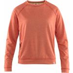 Orange Fjällräven High Coast Nachhaltige Damensweatshirts Größe XS 