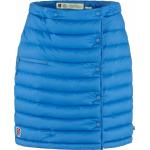 Blaue Skater High Waist Röcke & Taillenröcke mit Knopf aus Mesh für Damen Größe S für den für den Winter 