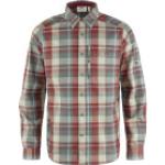 Rote Langärmelige Fjällräven Fjällglim Nachhaltige Shirts mit Tasche mit Reißverschluss aus Polyester für Herren Größe XXL 