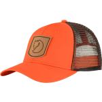 Orange Bio Snapback-Caps aus Leder Größe M 