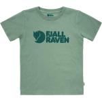 Grüne Fjällräven Bio Nachhaltige Kinder T-Shirts aus Baumwolle Größe 122 