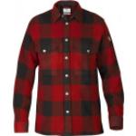 Rote Casual Fjällräven Canada Nachhaltige T-Shirts für Herren Größe M 