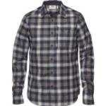 Langärmelige Fjällräven Fjällglim Nachhaltige Button Down Kragen T-Shirts mit Reißverschluss aus Flanell für Herren Größe S 