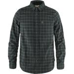 Fjällräven Men's Övik Flannel Shirt Dark Grey XS