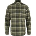 Langärmelige Fjällräven Forest Nachhaltige Button Down Kragen Shirts mit Tasche mit Knopf aus Flanell für Herren Größe XS 