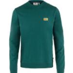 Grüne Fjällräven Nachhaltige Herrensweatshirts aus Baumwolle Größe L 