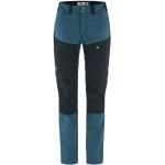 Blaue Sportliche Fjällräven Abisko Nachhaltige Zip Off Hosen für Damen Größe XS 
