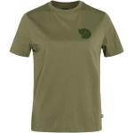 Olivgrüne Langärmelige Fjällräven Nachhaltige T-Shirts für Damen Größe L 