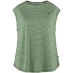 Reduzierte Grüne Langärmelige Fjällräven High Coast Nachhaltige T-Shirts für Damen Größe M 