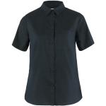 Schwarze Fjällräven Travel Nachhaltige Outdoor-Hemden für Damen Größe S für den für den Sommer 